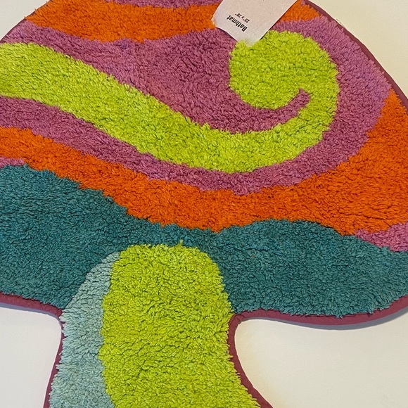 Urban Outfitters Bath Mat Colorful New With Tags - Picture 7 of 8